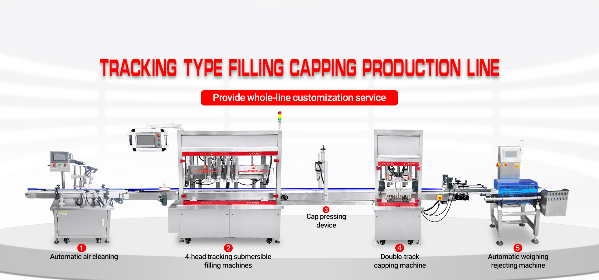 Garis Produksi mesin Cairan ngisi mesin produksi